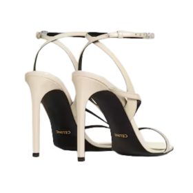 Ava Triomphe Stiletto-Sandal in Patentkalbsleder