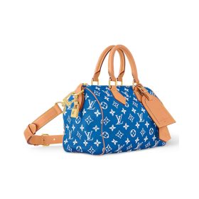 Speedy P9 Bandoulière Blau 25cm
