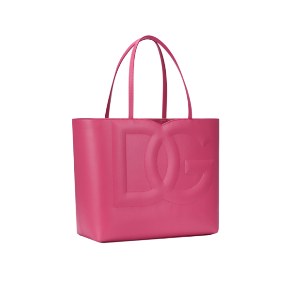 Mittlere Kalbsleder Shopper Tasche