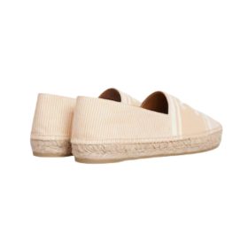 Die Espadrilles aus Triomphe Jacquard-Leinwand