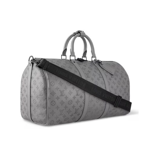 Keepall Tasche Anthrazitgrau 50cm - Afbeelding 3