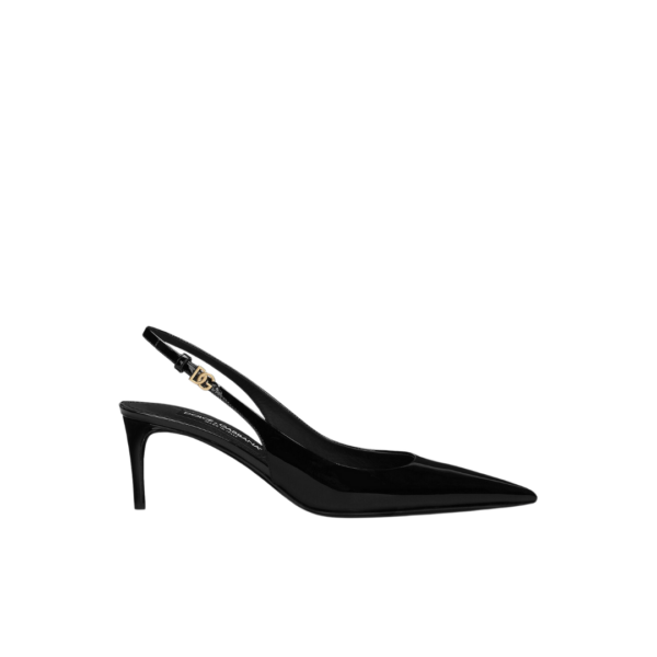 Lackleder Slingbacks 6cm
