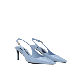 Poliertes Kalbsleder Slingbacks 6cm