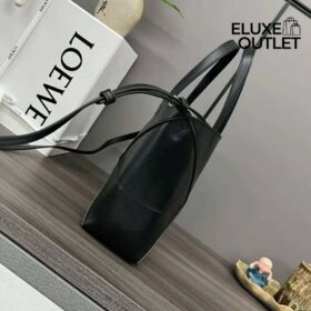 Mini Puzzle Fold Tote Schwarz 20cm