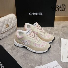Sneakers Rosa/Beigen