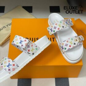 TM Bom Dia Flat Comfort Mule Blanc