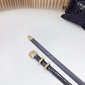 Kleiner Western-Gürtel aus Python 1.8cm