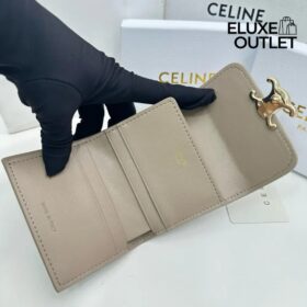 Kompakte Brieftasche mit Münzfach Triomphe 10cm