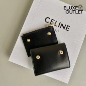 Kompakte Brieftasche mit Münzfach Triomphe 10cm
