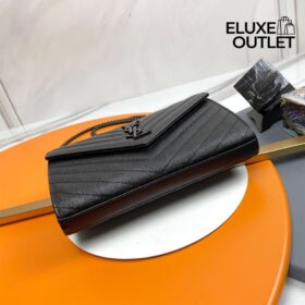 klassische Cassandre-Geldbörse mit Kette 22,5 cm