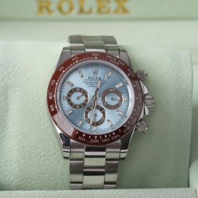 Daytona Cosmograph Platinum/Blau 40 mm