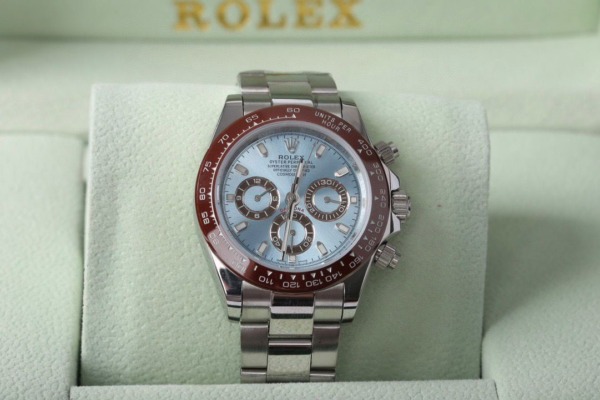 Daytona Cosmograph Platinum/Blau 40 mm