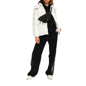 Applikation mit Kordelzug-Hoodie