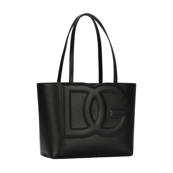 Kleine Kalbsleder DG Logo Tasche Shopper