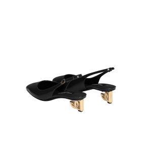 Lackleder Slingbacks 4cm