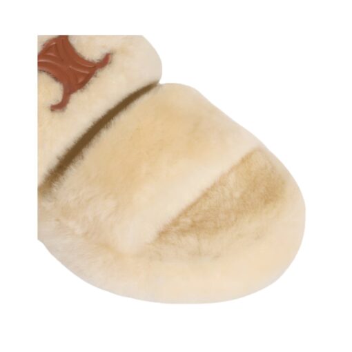 Fur Slides Triomphe aus Schafffell - Afbeelding 4