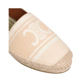 Die Espadrilles aus Triomphe Jacquard-Leinwand