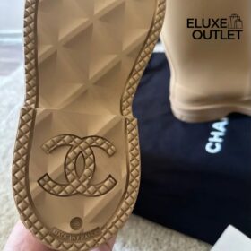 Gummistiefel Beige