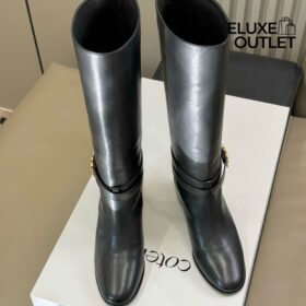 Garance Triomphe Strap High Boot in Kalbsleder