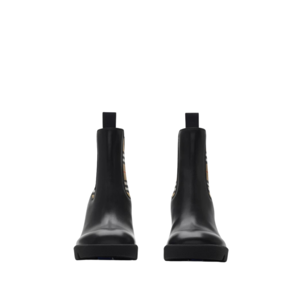 Leder Stride Schwarz/Braun 8.5cm