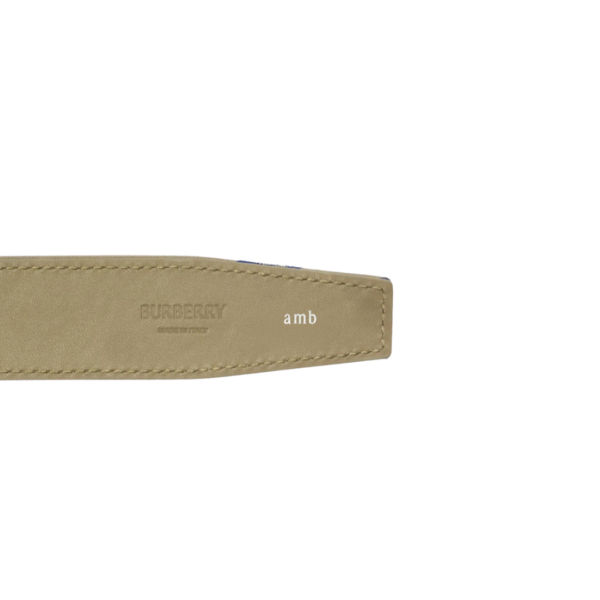 Check B-Schnallen Gürtel 3cm