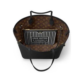 Neverfull Inside Out MM Tasche in Schwarz 31cm