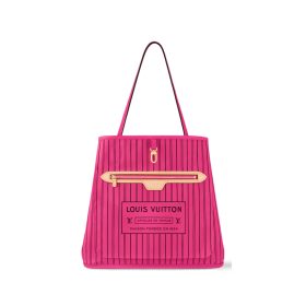 Bandoulière Inside Out MM Tote-Tasche in Rosa 31cm
