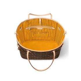 Bandoulière Inside Out MM Tote-Tasche in Jaune Safran 31cm