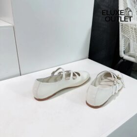 Die Criss-Cross Babies Ballerina aus Lack-Kalbsleder