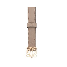 Anagram-Gürtel aus genarbtem Kalbsleder 2cm