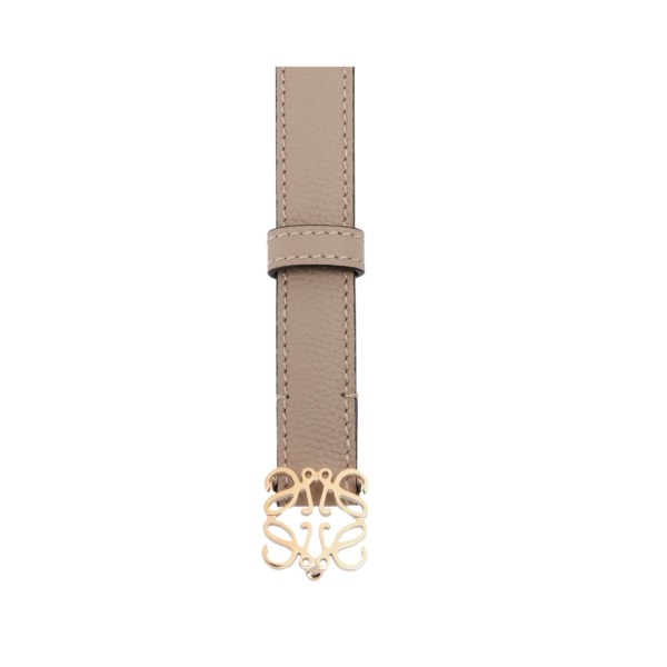 Anagram-Gürtel aus genarbtem Kalbsleder 2cm