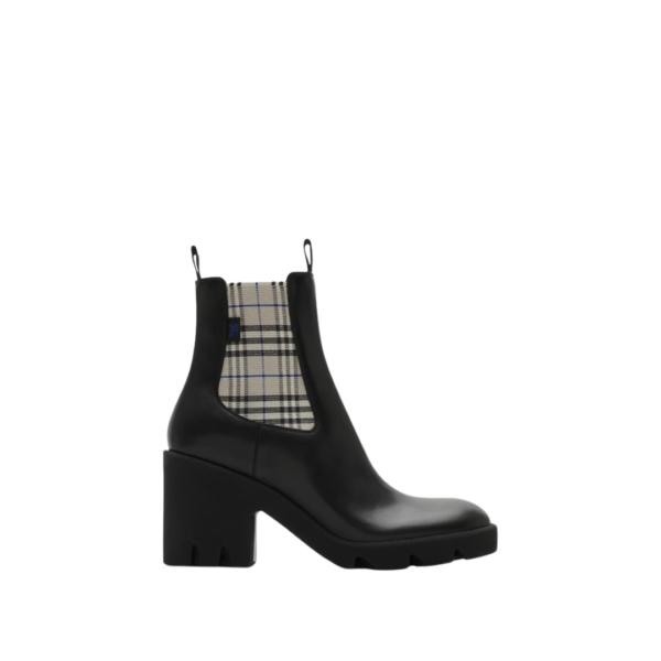 Leder Stride Schwarz/Weiß 8.5cm