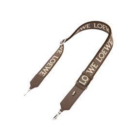 Anagram-Armband aus Jacquard und Kalbsleder