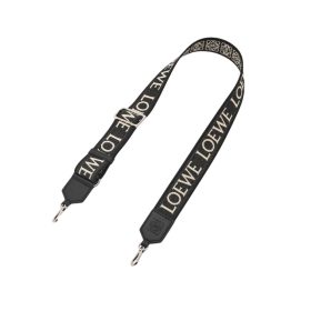 Anagram-Armband aus Jacquard und Kalbsleder
