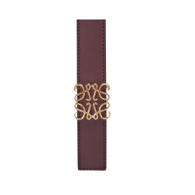 Wendbarer Anagram-Gürtel aus glattem Kalbsleder 2.8cm