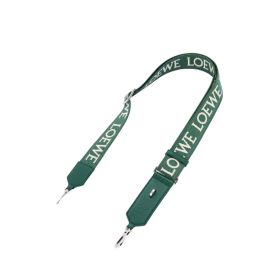 Anagram-Armband aus Jacquard und Kalbsleder