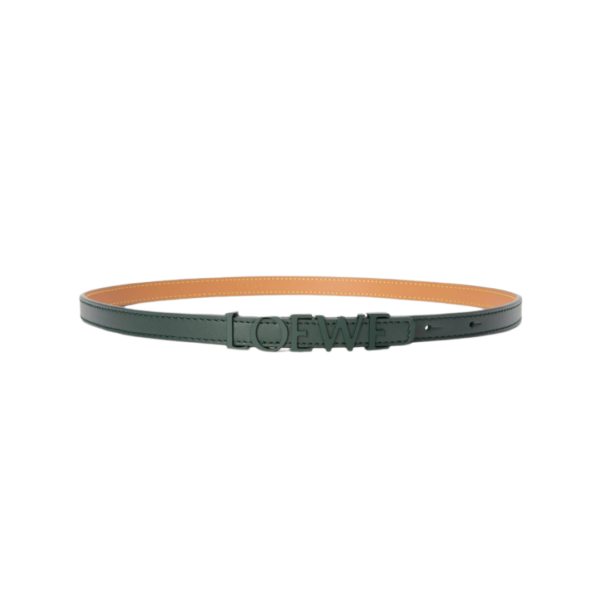 LOEWE Gürtel aus glattem Kalbsleder 1.8cm