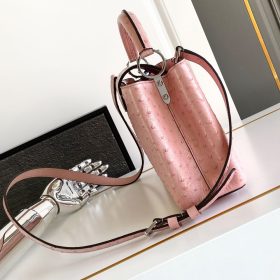 Capucines Strauß Rosa/Silber 31 cm