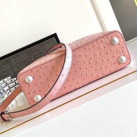 Capucines Strauß Rosa/Silber 31 cm