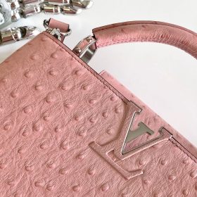 Capucines Strauß Rosa/Silber 31 cm