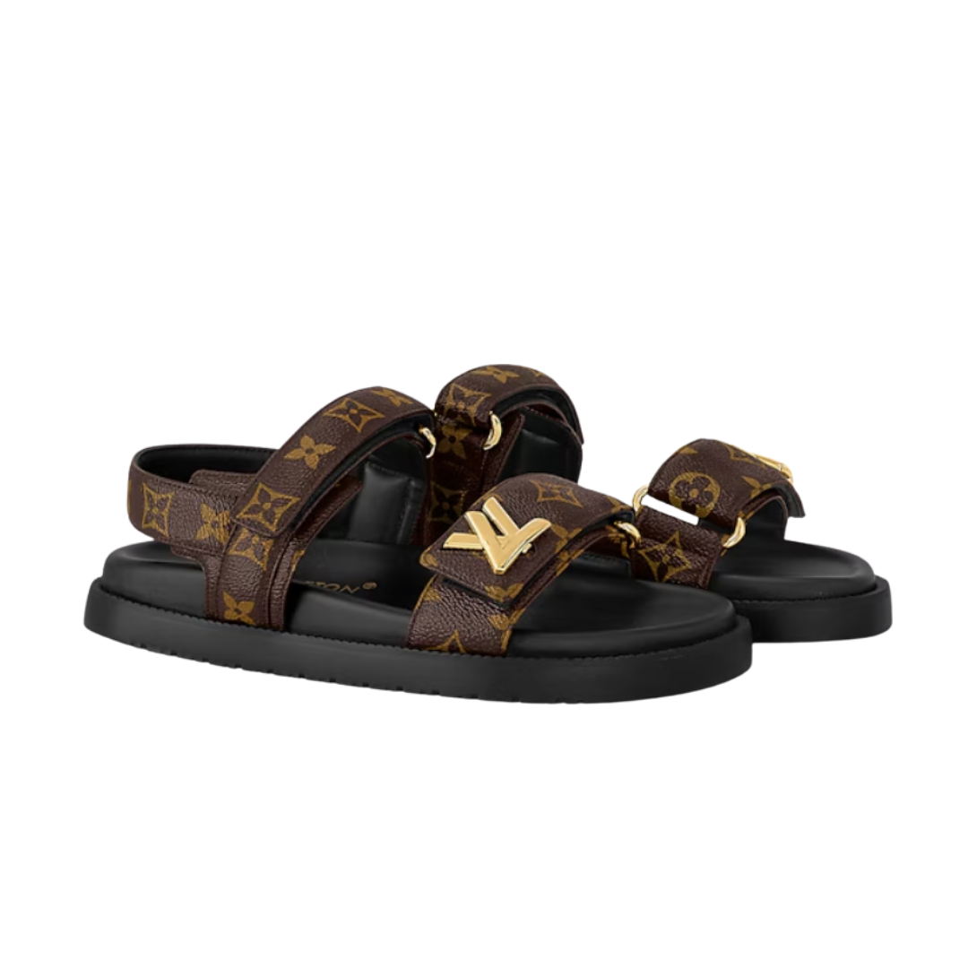 Sunset Flat Comfort Braun/Schwarz