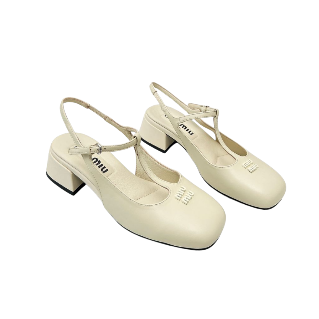 Logo Slingback Pumps 4.5cm