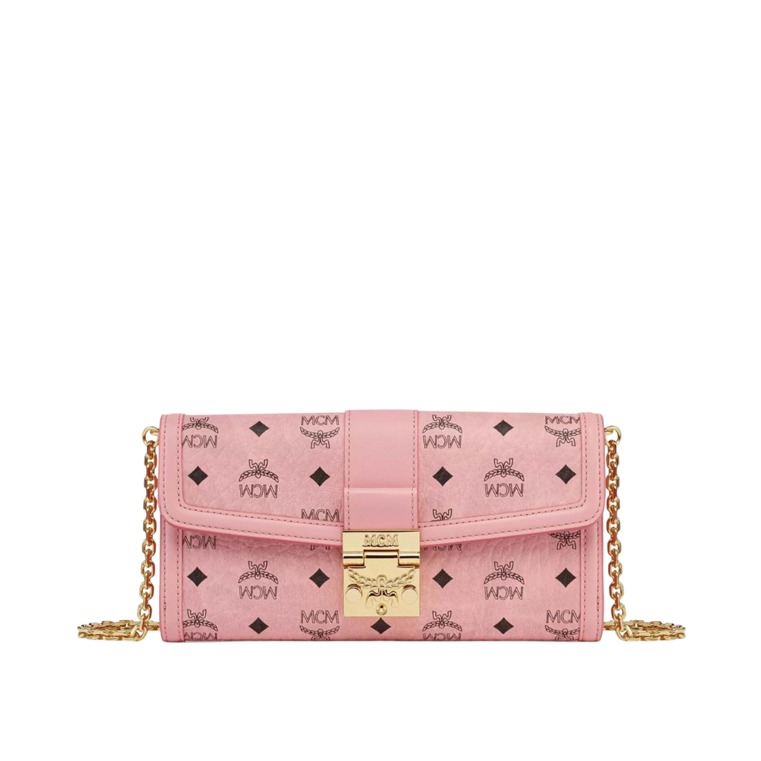 MCM Tracy Geldbörse Rosa 19 cm