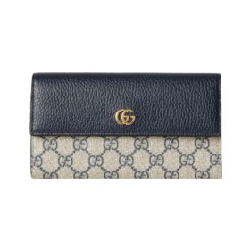 Zweifarbige Continental-Geldbörse 19cm