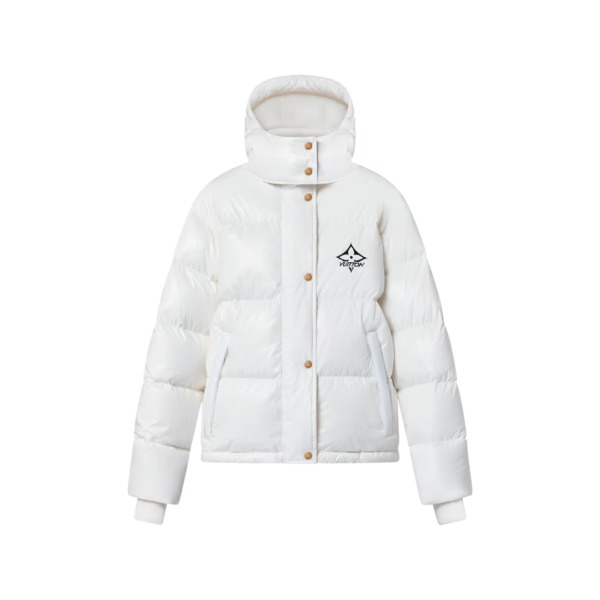 Daunenjacke Weiß