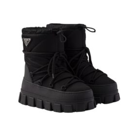 Après-Ski-Stiefel aus Re-Nylon-Gabardine
