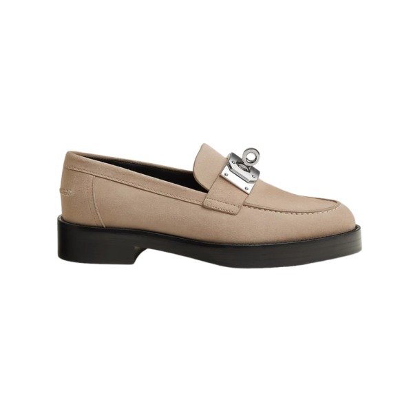 Hot Beige Camel Mokassins 2.5cm