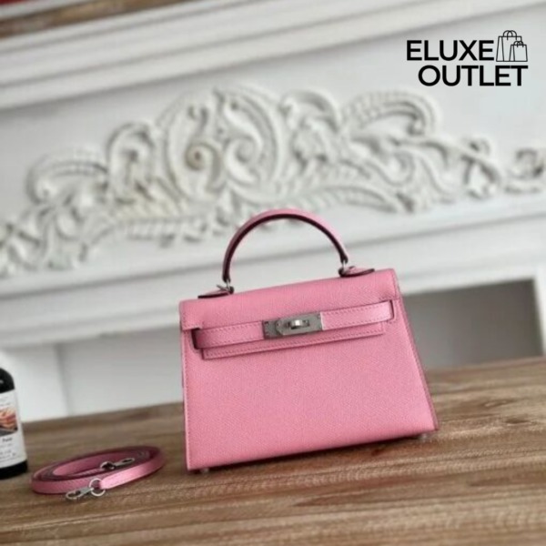 Kelly 20 Epsom Rosa