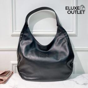 Leder-Hobo 31cm