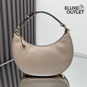 Ledertasche in Taubengrau  24.5cm